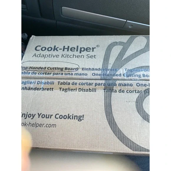One-Handed Cutting Board, Handicap Kitchen Tools Adaptive Kitchen Set