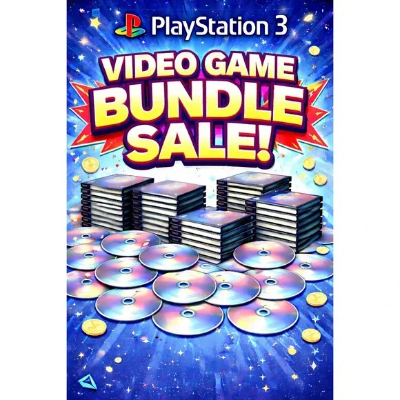 Playstation 3 Video‎ Game Bundle