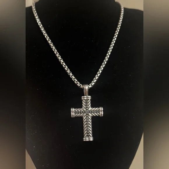 David Yurman Chevron Pendant