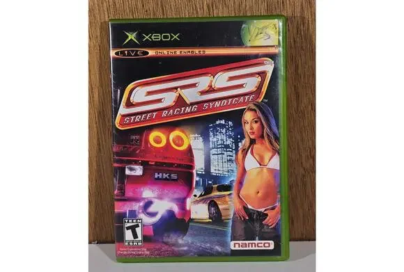 Xbox SRS Street Racing Syndicate CIB Complete Namco Racing Game