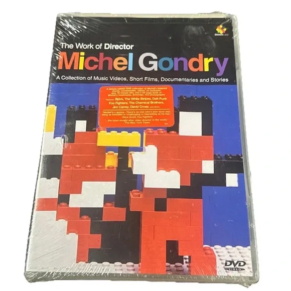 The Work of Director Michel Gondry DVD Daft Punk Bjork White Stripes NEW SEALED