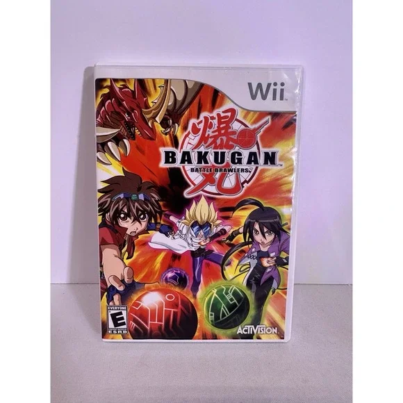 Bakugan Battle Brawlers - (Nintendo Wii, 2009) Tested Complete/w Manual CIB