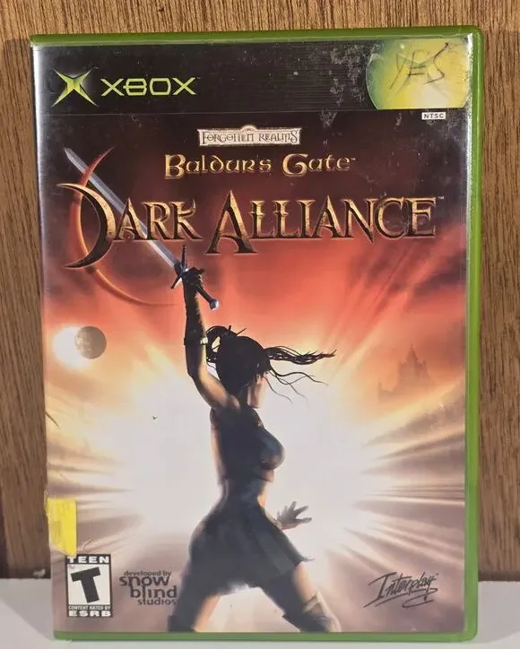Baldur's Gate Dark Alliance Original Xbox Game Complete CIB Interplay