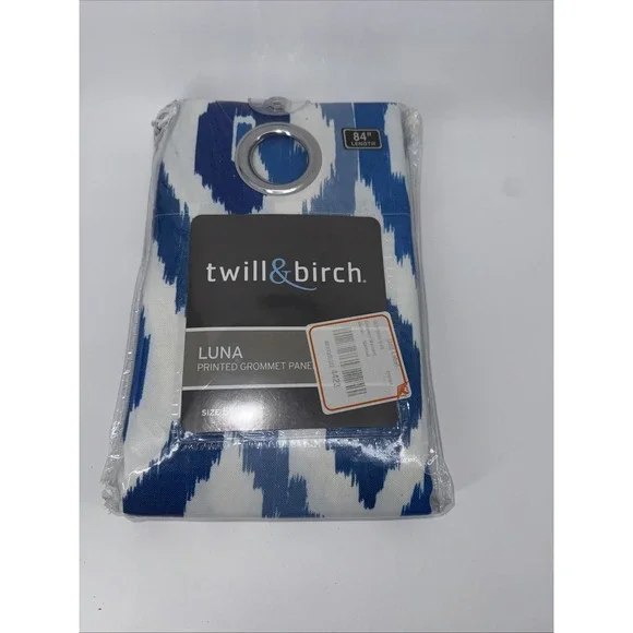 twill & birch LUNA Printed‎ Grommet Panel 54