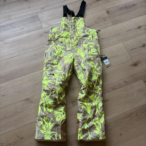 $220 The North‎ Face Women Size  XL Short Freedom Bib Ski Snow Snowboard Pants