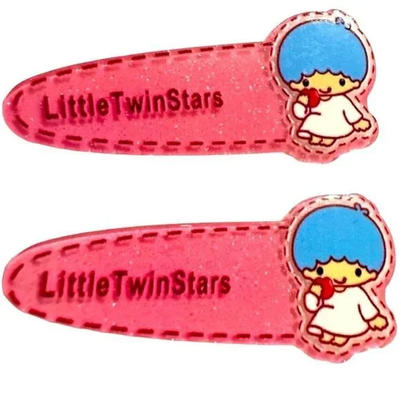 New little TwinStars Hair Accessories 2 pcs Hair Clip's