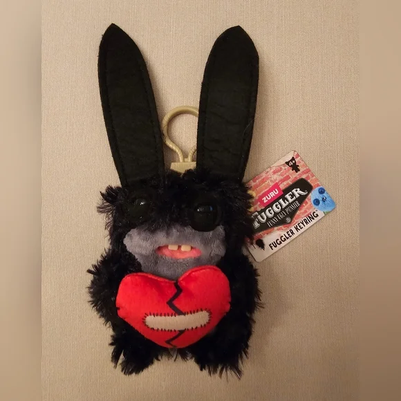 NWT Zuru Fuggler Funny Ugly Monster Fuggler Keyring