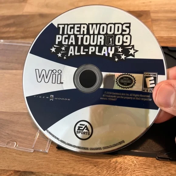 NINTENDO WII EA SPORTS TIGER WOODS PGA TOUR 9 All Play COMPLETE GAME L010523