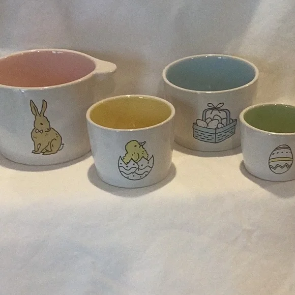 Rae Dunn Easter Measuring Cups