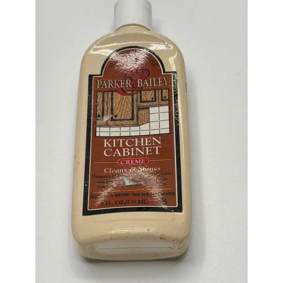 Parker‎ Bailey Kitchen Cabinet Creme Cleaner Polish Restores Wood Finish 8 Oz