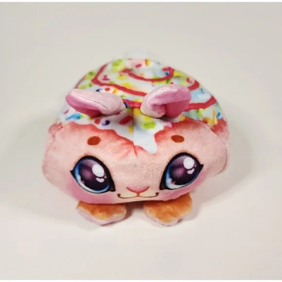 Cookeez Makery Baked Treatz Bunny Cinnamon Roll Sprinkles Talking Plush 6