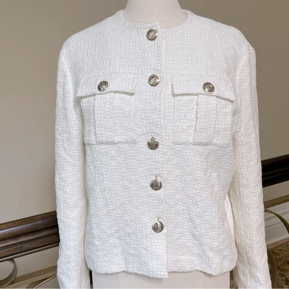 NWOT Maje Valasila Tweed Jacket—missing belt