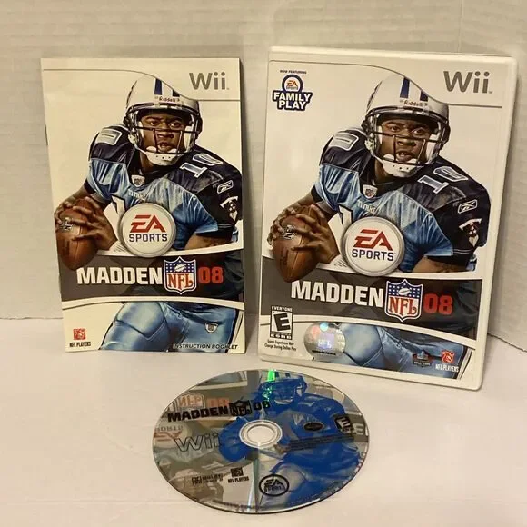 Madden NFL 08 Complete In Box (Nintendo Wii, 2007) Complete Everyone