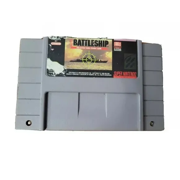 Super Battleship UNTESTED Cartridge (Super Nintendo Entertainment System, 1993)