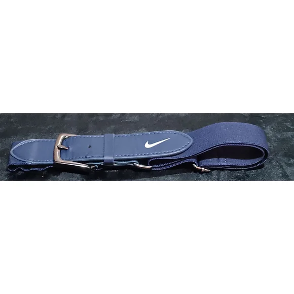 Blue stretchable Nike belt