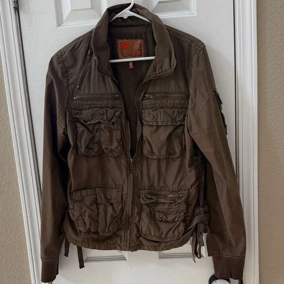 Twill Twenty Two 22  utility Jacket sz l