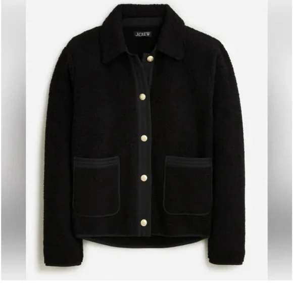 J. Crew | Jacket | Teddy Sherpa Lady Jacket