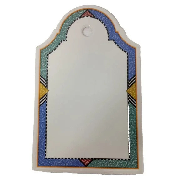 Vintage Villeroy & Boch Tiago Pattern Breakfast Cheese Board Ceramic Germany
