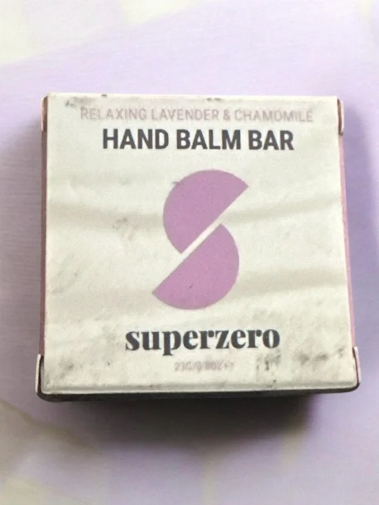 Relaxing Lavender & Chamomile Hand Balm Bar - Light Purple 1676