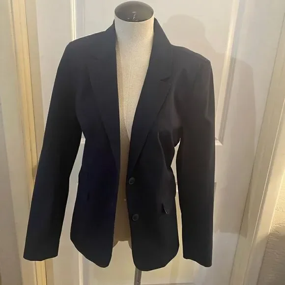 NWOT 1901 Navy Stretch Blazer Sz 14
