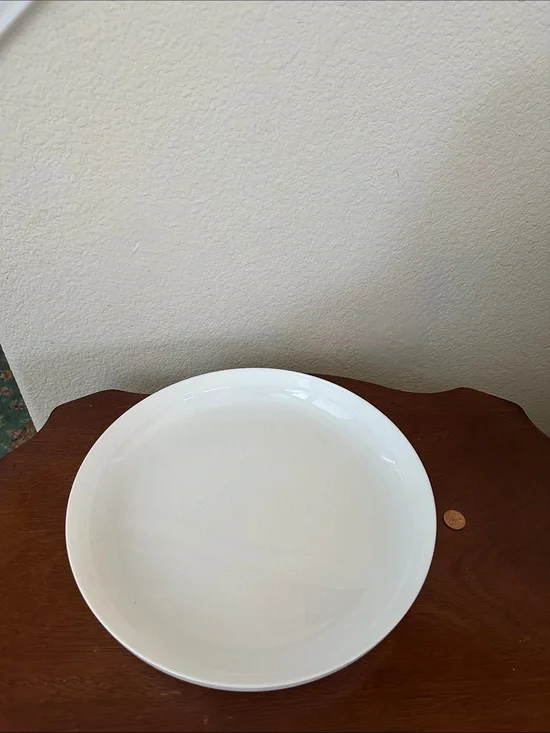 IKEA White Ceramic Serving Bowl