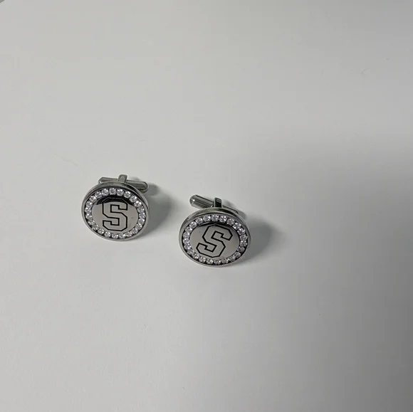 Initials Letter S Cufflinks