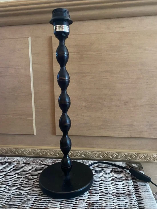 Vintage IKEA Copper Bobbin Table Lamp - 18