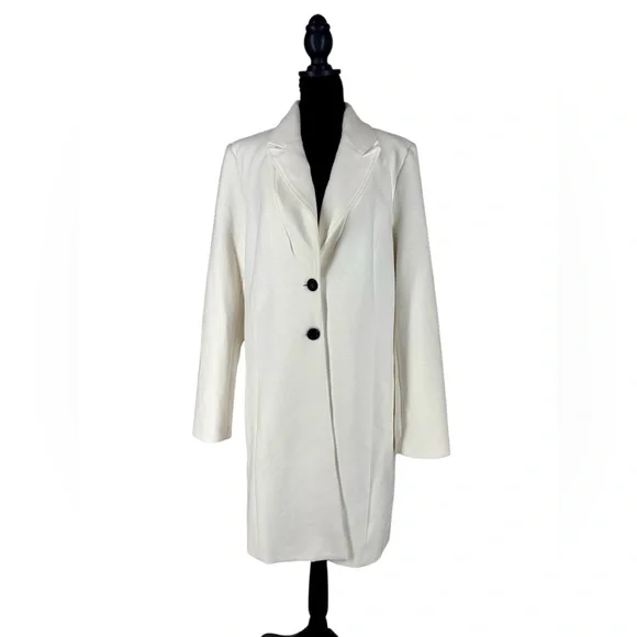 White WHBM coat New