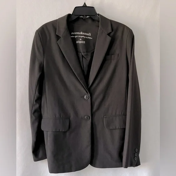 Norma Kamala Size 16 Gray Dress Jacket