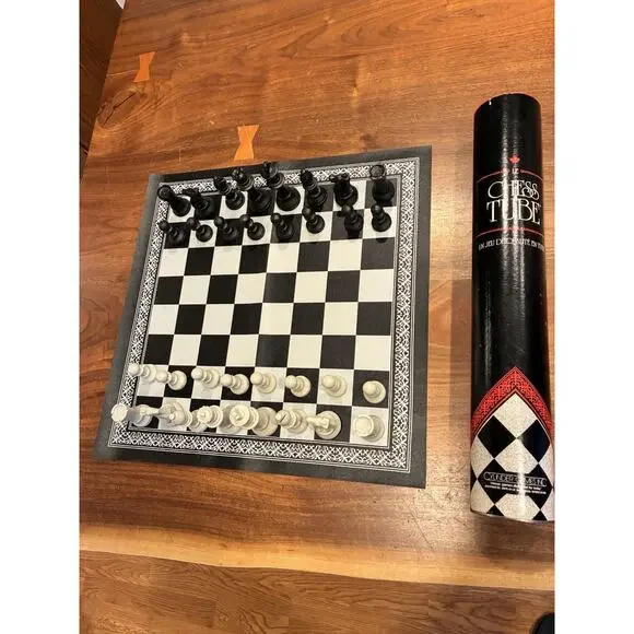 60s 70s vintage Chess In A Tube