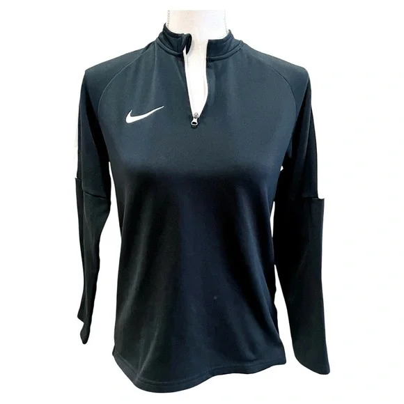 Nike Black 1/4 Zip Pullover Large