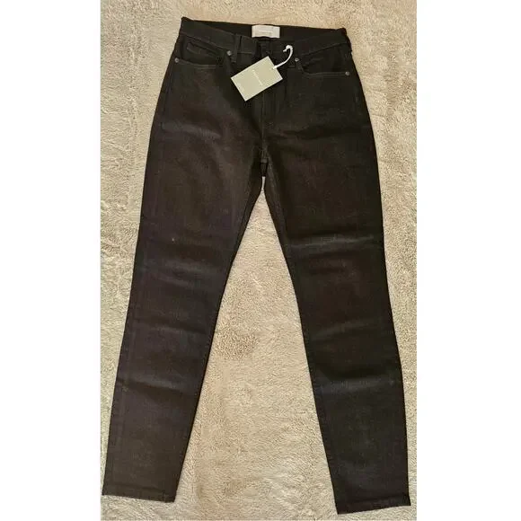 Everlane The High Rise Skinny Jean, Black, Denim, NWT, New, Womans Sz 29