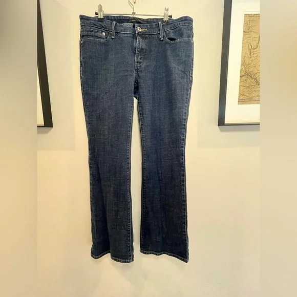 Levi's Dark Blue 547 Platinum Flare Jeans