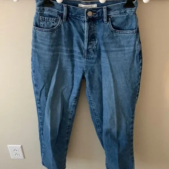 Pacsun high rise straight jeans
