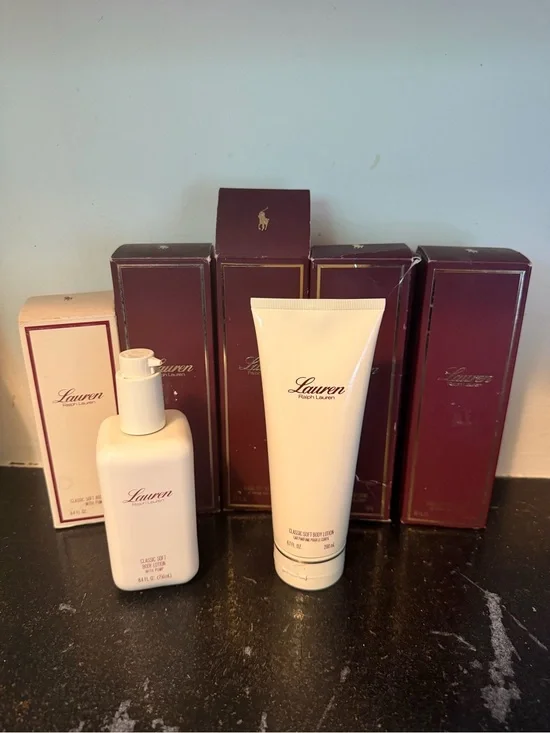 Vintage Lauren Ralph Lauren Classic Soft Body Lotion Lot