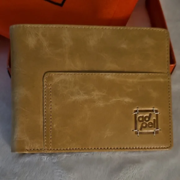 Tan Leather Wallet