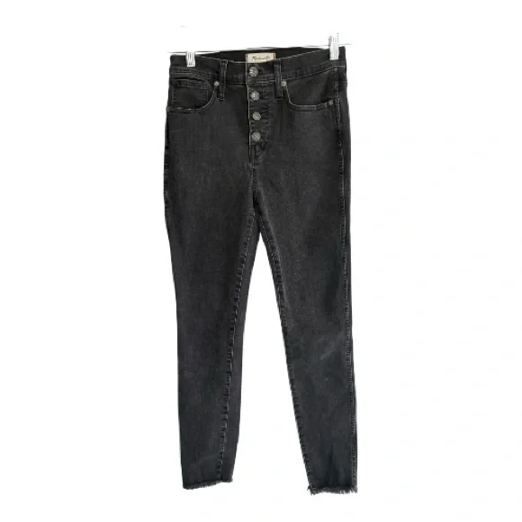 Madewell Black High-Rise Skinny Jeans Size 26