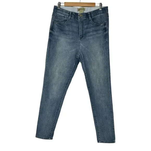 Democracy AB Technology‎ Jeans  Women Size 12 Stretch Skinny Medium Wash Pants