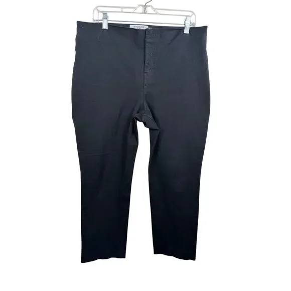 MM Lafleur The Hockley Jean  Eco Better Than Denim Cropped Size 14 Black EUC