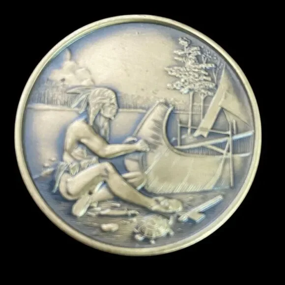 Wyandotte Savings Bank Token Bicentennial Native American Heritage Coin