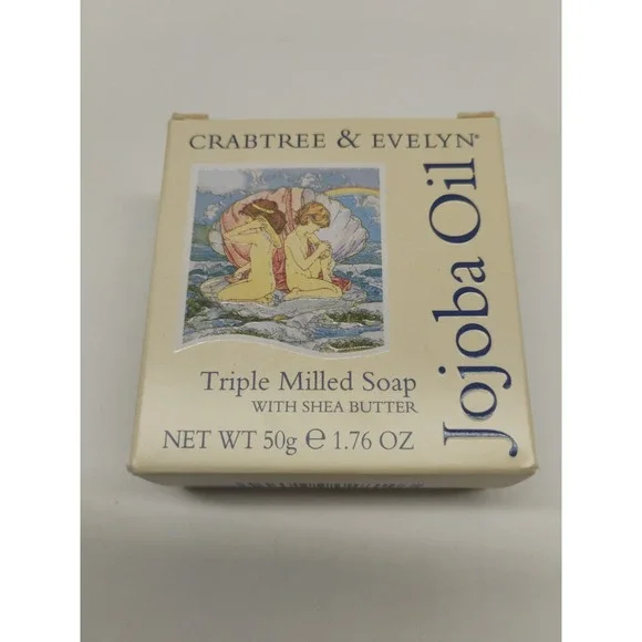 Crabtree & Evelyn Vintage Sea Shell Bar Soap With Jojoba Oil 50g 1.76oz