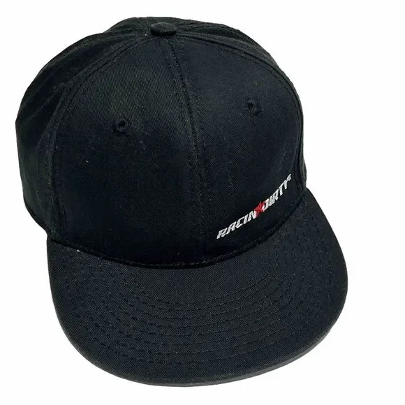 Racin Dirty Youth Hat Snapback Adjustable Ball Cap Baseball Black Red Star