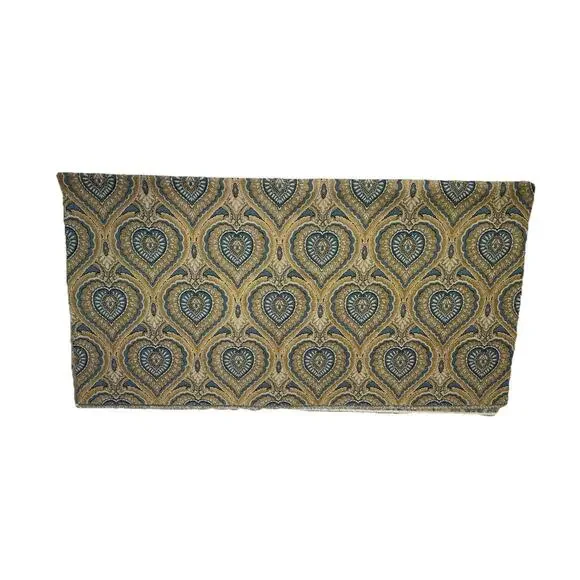 Beautiful Luxury Tapestry Printed Textile Fabric Decor Wall Table Bed Green Blue