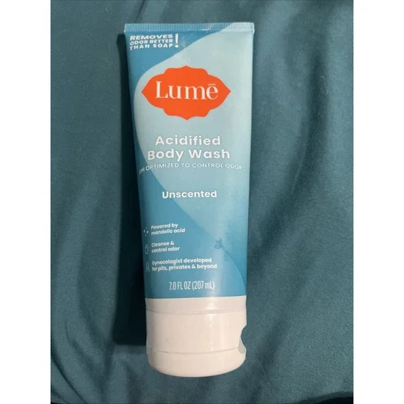Lume Acidified Body Wash‎ Unscented 7fl oz - New