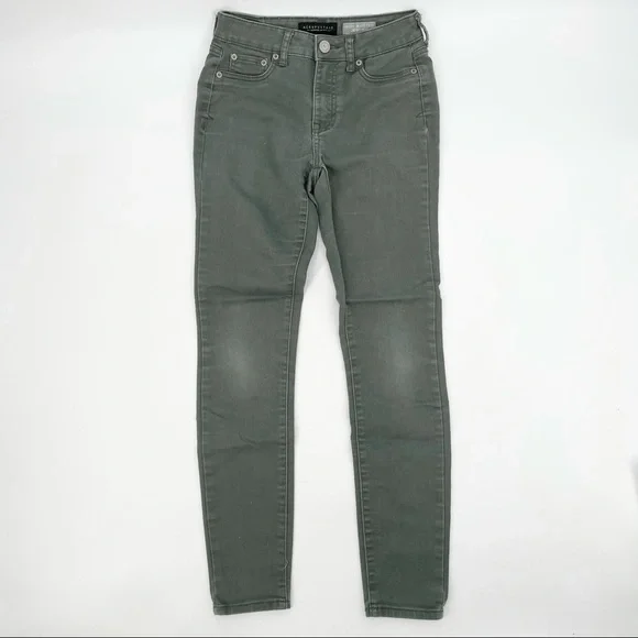 Aeropostale Army Green High Waisted Jegging