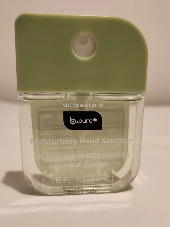 b·pure Moisturizing Hand Sanitizer - Palm Island Breeze- 1/$6,2/$10,3/$12
