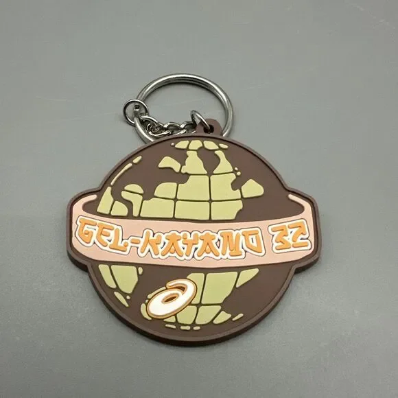 ASICS World Globe Keychain Gel Kayano 32 Hang Tag Accessory