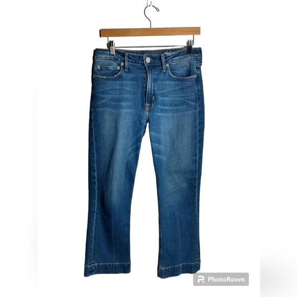 Noend Denim Kick Flare in bella wash, size 29