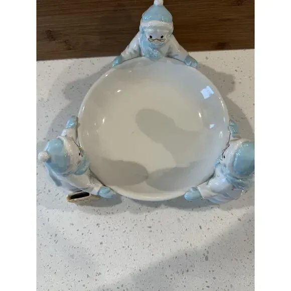 Avon Snow lady‎ Candy Dish First Edition 2002