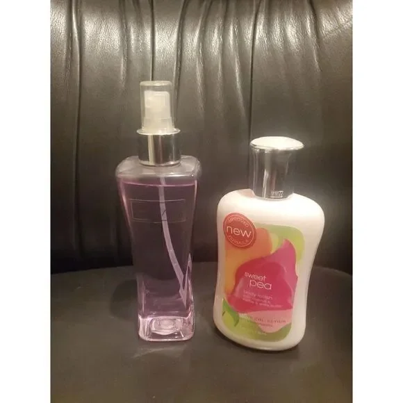 BATH & BODY‎ WORKS Sweet Pea Body Lotion & Mist - New